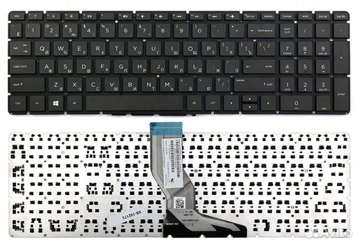 Клавиатура для ноутбука HP 250 G6, 15-BS, 15-BW