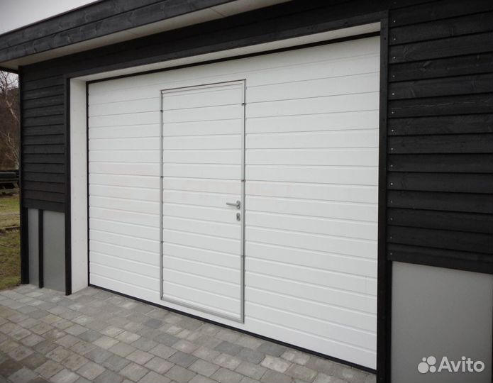 Подъемные ворота, 2.5х2.1 цвет 1014