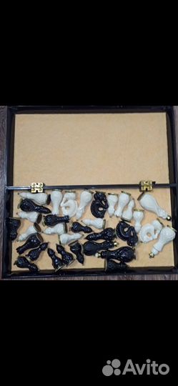 Шахматы карболитовые СССР раритет