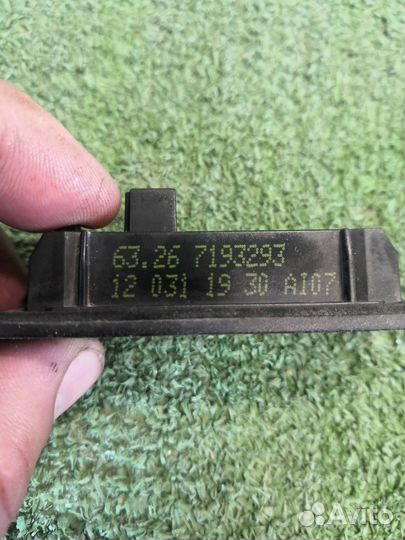 Фонарь подсветки номера Bmw X1 E84 N46B20 2012