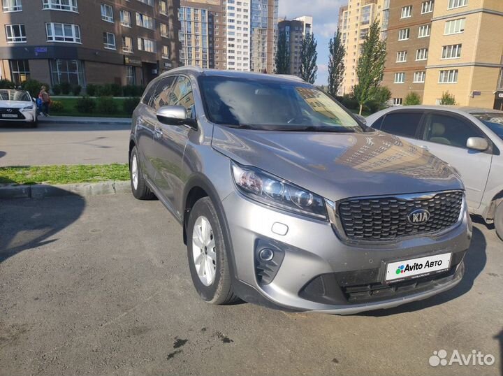 Kia Sorento Prime 2.4 AT, 2019, битый, 78 000 км