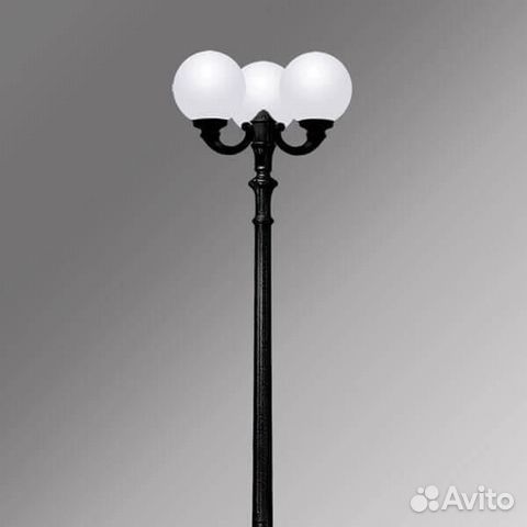 Столб металлический и пластиковый уличный