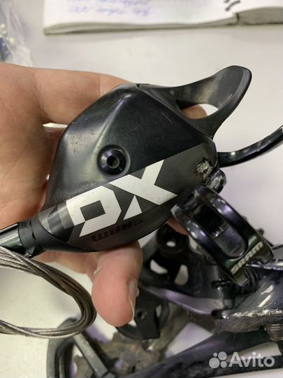 Манетка и переключатель sram X0 12ск