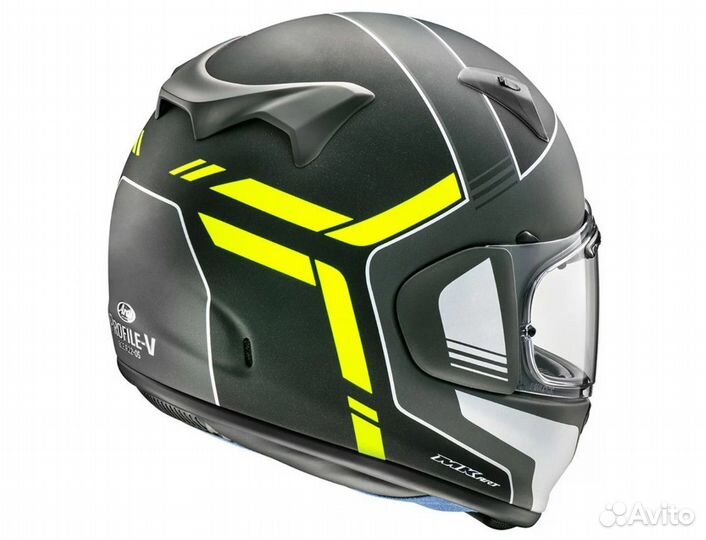 Мотошлем arai profile-V Tube Fluor Yellow