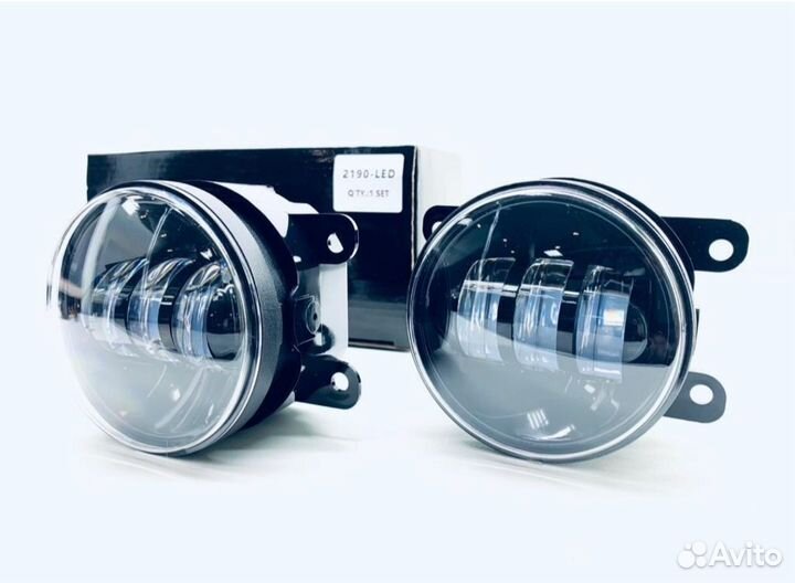 Комплект противотуманных фар Mikushima,50W 3 линзы