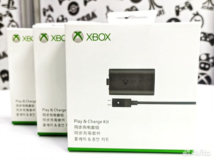 Акб для Xbox One + Кабель Micro NEW