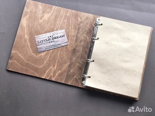 Блокнот с гравировкой