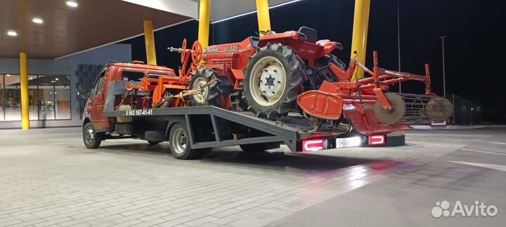 Услуги мини трактора