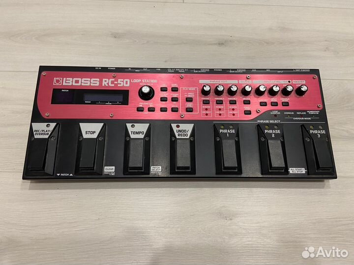 Гитарный лупер boss rc-50
