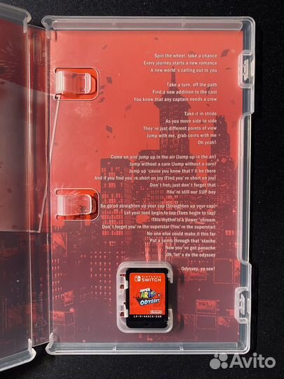 Super mario odyssey для Nintendo Switch