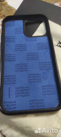 Чехол ориг. Mont Blanc для iPhone 13 pro max