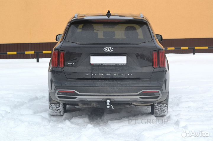 Фаркоп KIA Sorento с 2021- съемный квадрат