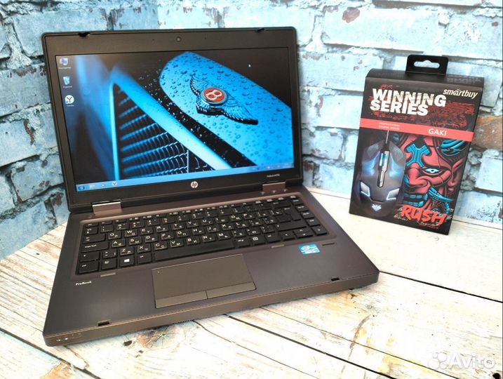 Металлический HP на i3/ RAM 8/ SSD