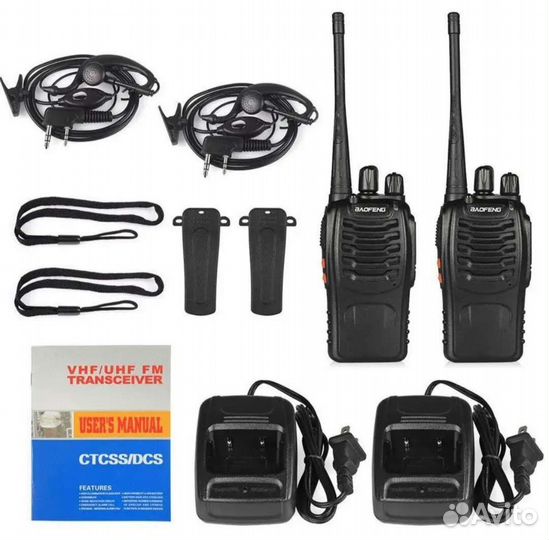 Рация baofeng bf 888s 2шт