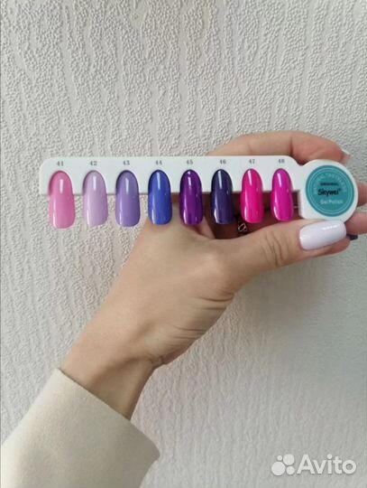 Набор гель-лаков + 4 банки геля