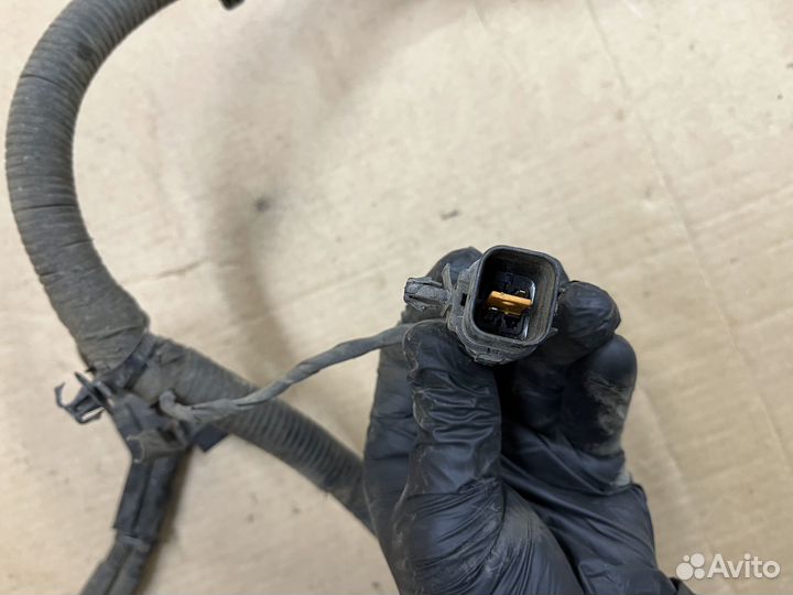 Проводка клеммы плюс генератора стартера Киа Сид 1