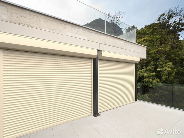 Рольставни гаражные 2200х1800