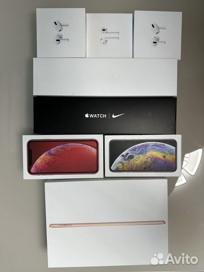 Коробки от apple