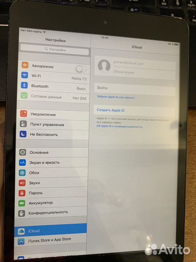iPad mini 16gb с симкой
