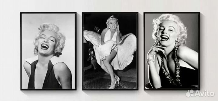 Модульная картина Мерилин Монро