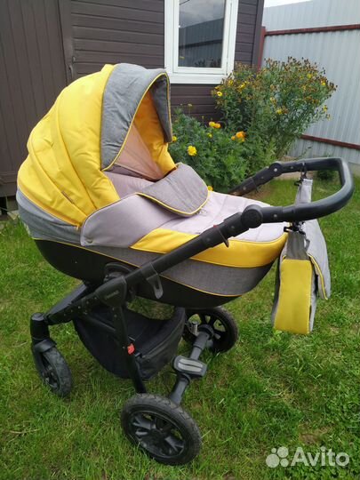 Коляска 3 в 1 Adamex