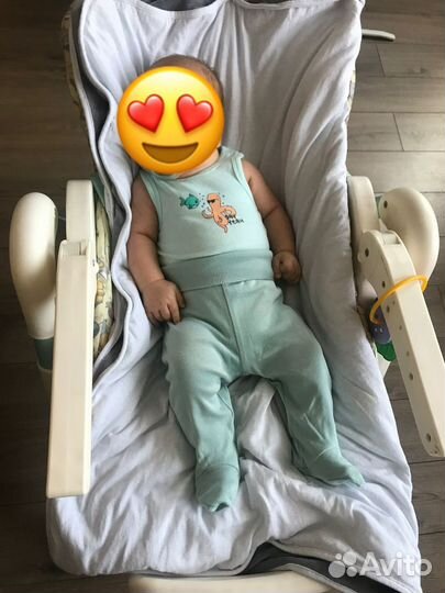Стул для кормления happy baby kevin v.2