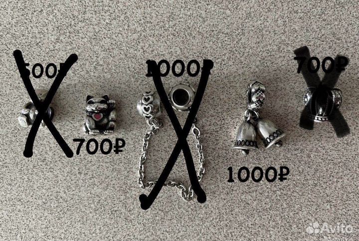 Pandora шарм оригинал