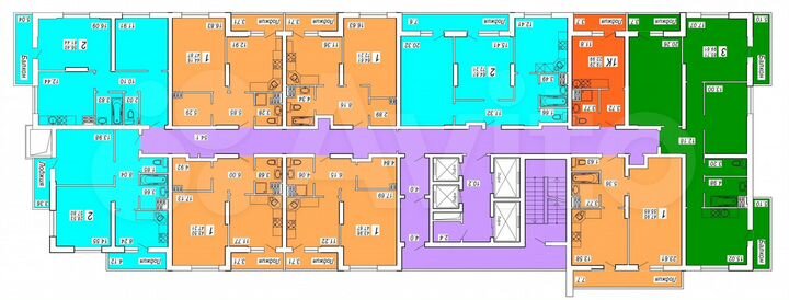 Квартира-студия, 22,4 м², 22/32 эт.