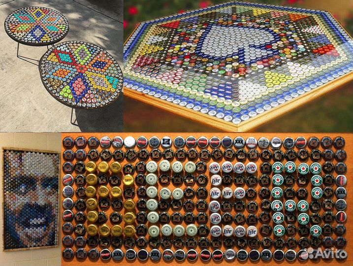 Пивные пробки для поделок 1000шт