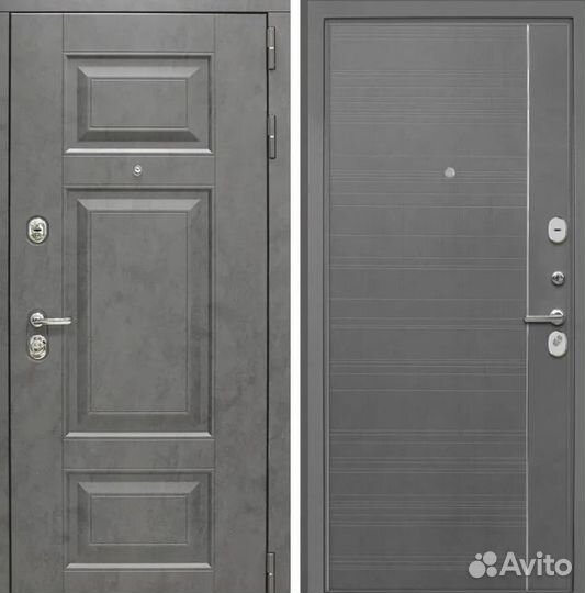 Металлические двери под ключ