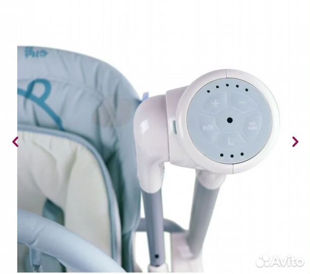 Стульчик-шезлонг-качели длякормления Nuovita