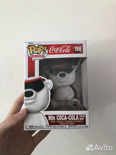Фигурка Funko POP 90s Coca-Cola Polar Bear #158