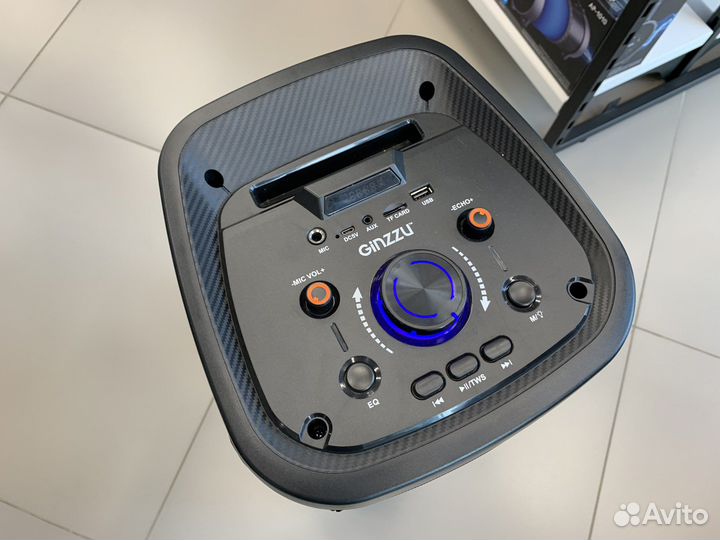 Колонка с подсветкой и караоке 56Вт