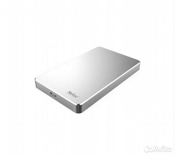 Внешний HDD Netac K330 1Tb, серебристый (NT05K330N