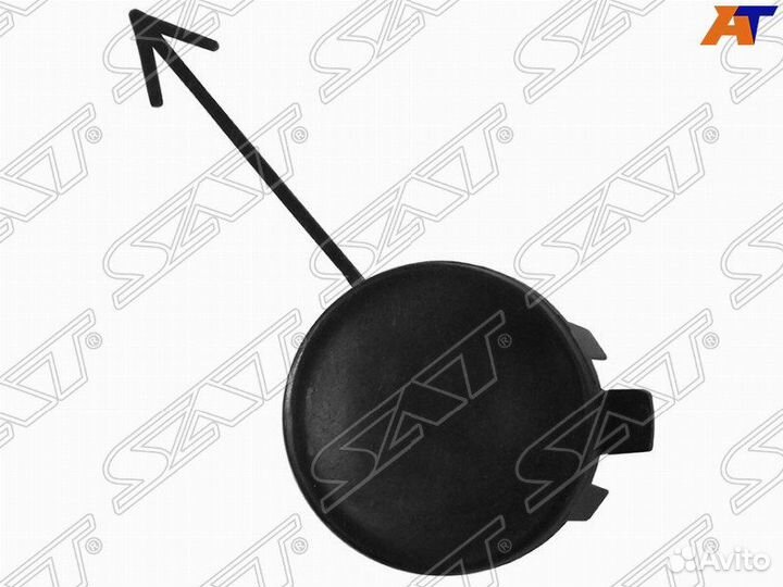 Заглушка в бампер skoda octavia 13-16 под крюк ST