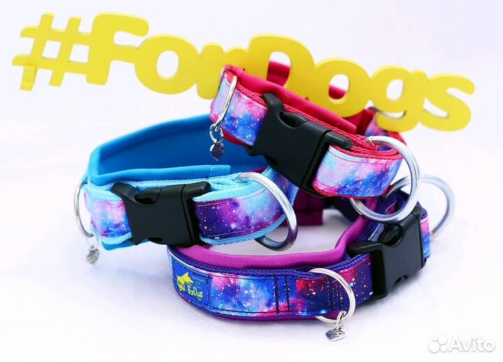 Шлейки, ошейники, одежда для собак. на заказ