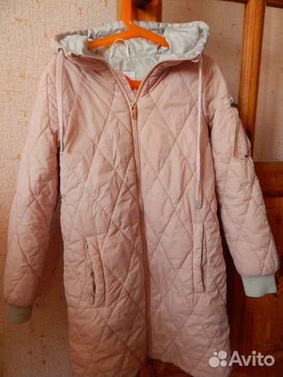 Плащ для девочки утепленный