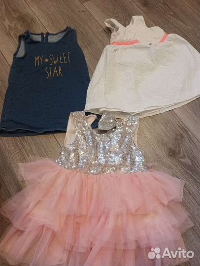 Вещи пакетом для девочки 92