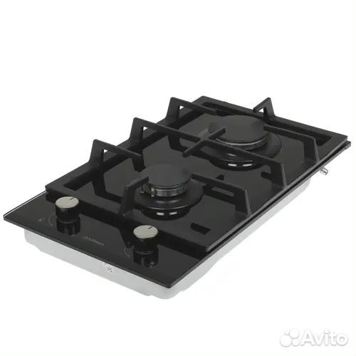 Встраиваемая газовая поверхность, стекло, чугун