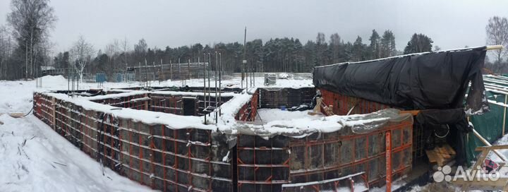 Мелкощитовая опалубка для фундаментов