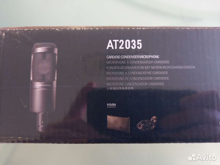 Студийный микрофон Audio-Technica AT2035