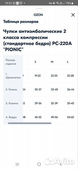 Новые компрессионные чулки