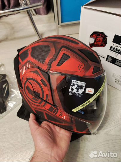 Мото шлем Icon Airflate Blockchain