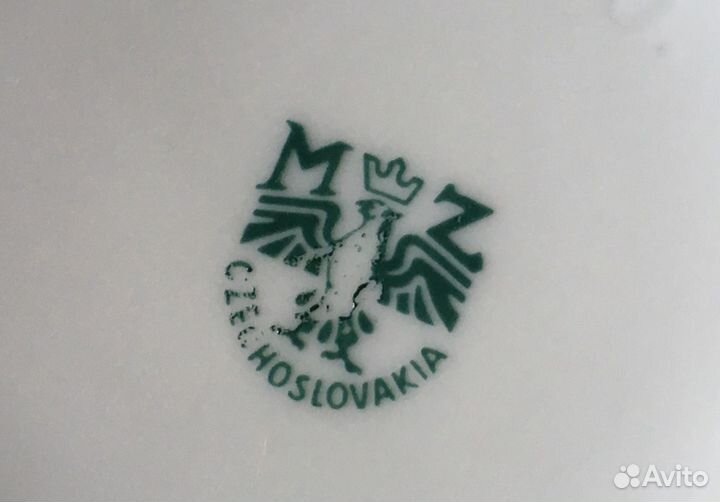 Сервиз столовый на 6 персон. Чехословакия MZ. СССР