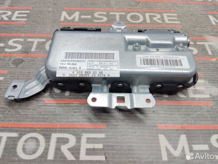 Аирбаг двери задний левый Mercedes-Benz E-Class