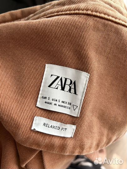 Мужская джинсовая рубашка Zara, S