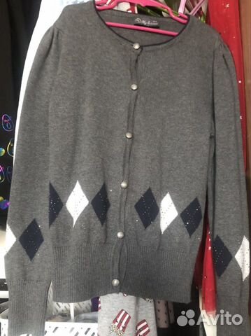 Кардиган школьный 134 см