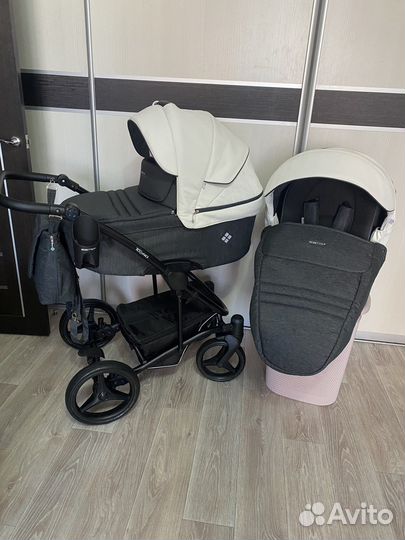 Коляска bebetto torino 2 в 1 в отличном состоянии