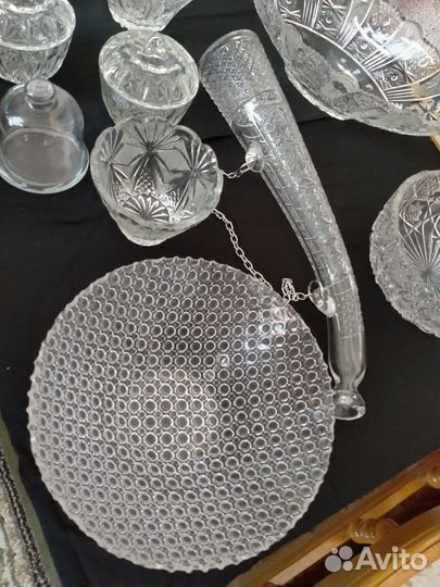 Вазы хрустальные СССР