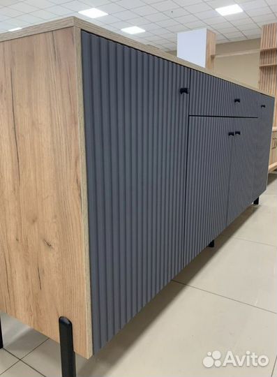 Комод Оливия (крафт-графит)